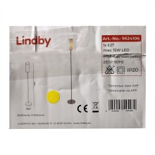 Lindby - LED RGB dimbare vloerlamp FELICE 1xE27/10W/230V Wi-Fi