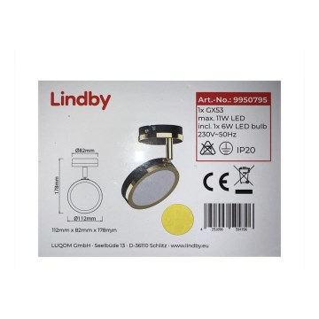 Lindby - LED spot 1xGX53/6W/230V