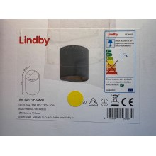 Lindby - LED wand verlichting EDVIN 1xG9/3W/230V beton