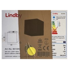 Lindby - LED wand verlichting QUASO LED/4W/230V beton