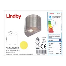 Lindby - LED Wandlamp LAREEN 2xLED/3W/230V