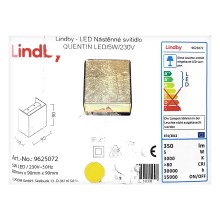 Lindby - LED Wandlamp QUENTIN LED/5W/230V