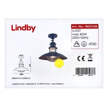 Lindby - Opbouwkroonluchter LOUISANNE 1xE27/60W/230V