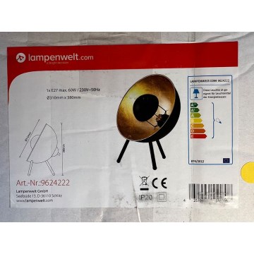 Lindby - Tafellamp MURIEL 1xE27/60W/230V