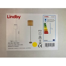 Lindby - Vloerlamp PARSA 1xE27/60W/230V