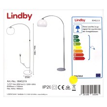 Lindby - Vloerlamp SVERI 1xE27/60W/230V