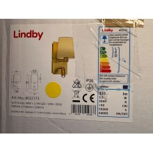 Lindby - Wandlamp AIDEN 1xE14/40W/230V + LED/3,1W/230V