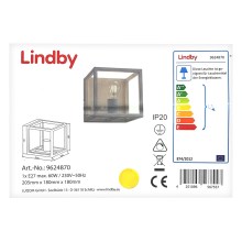 Lindby - Wandlamp MERON 1xE27/60W/230V
