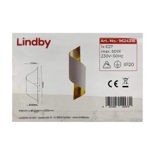 Lindby - Wandlamp VANNI 1xE27/60W/230V