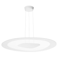 Linea Light 90349 - LED Hanglamp aan een koord ANTIGUA LED/46W/230V 80,8 cm CRI 90 wit
