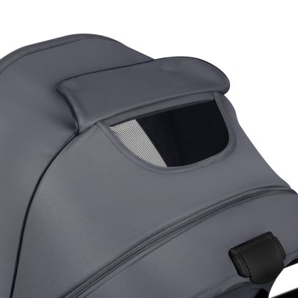 Lionelo - 2-in-1 combi-kinderwagen AMBER PLUS Grijs Grafiet