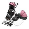 Lionelo - 2-in-1 combi-kinderwagen AMBER Roze Roos