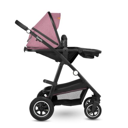 Lionelo - 2-in-1 combi-kinderwagen AMBER Roze Roos