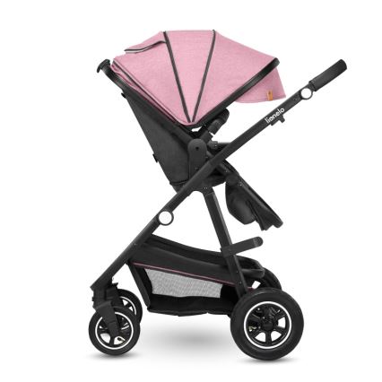 Lionelo - 2-in-1 combi-kinderwagen AMBER Roze Roos