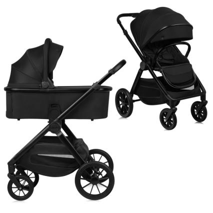 Lionelo - 2-in-1 combi-kinderwagen LAYLA Black Onyx