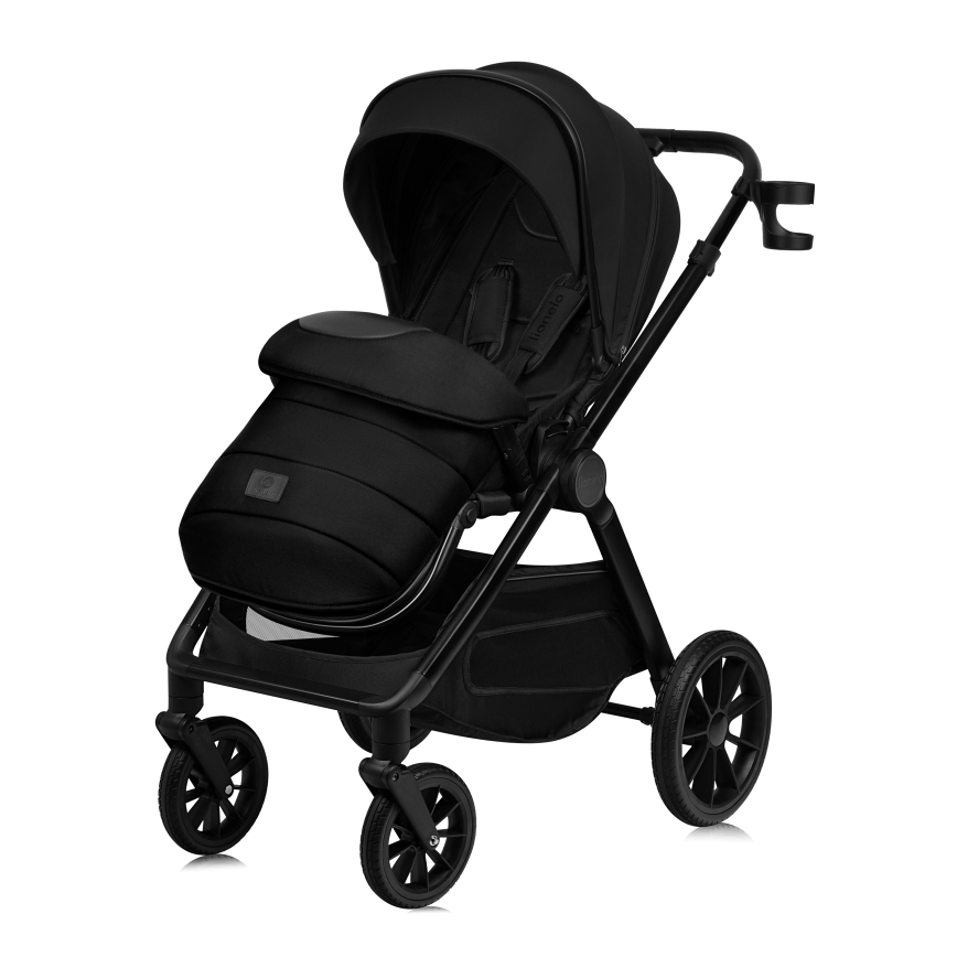 Lionelo - 2-in-1 combi-kinderwagen LAYLA Black Onyx