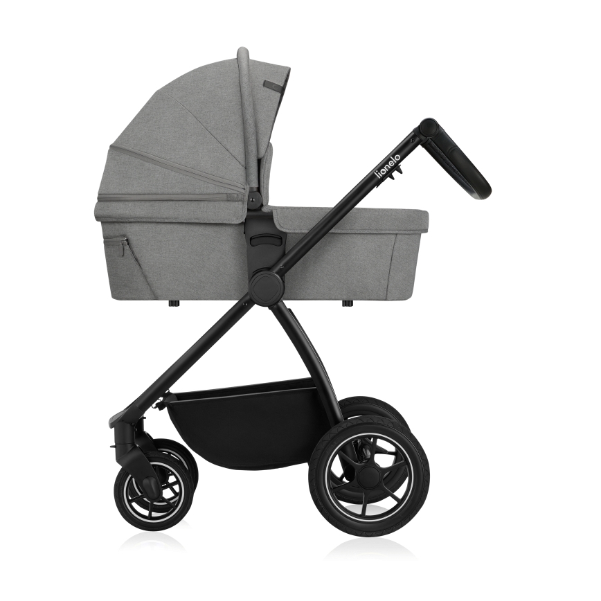 Lionelo - 2-in-1 combi-kinderwagen MERIL Grey Stone