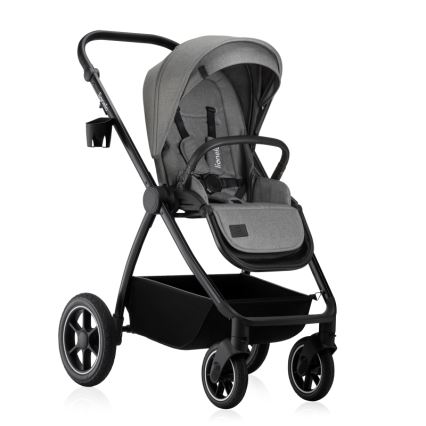 Lionelo - 2-in-1 combi-kinderwagen MERIL Grey Stone