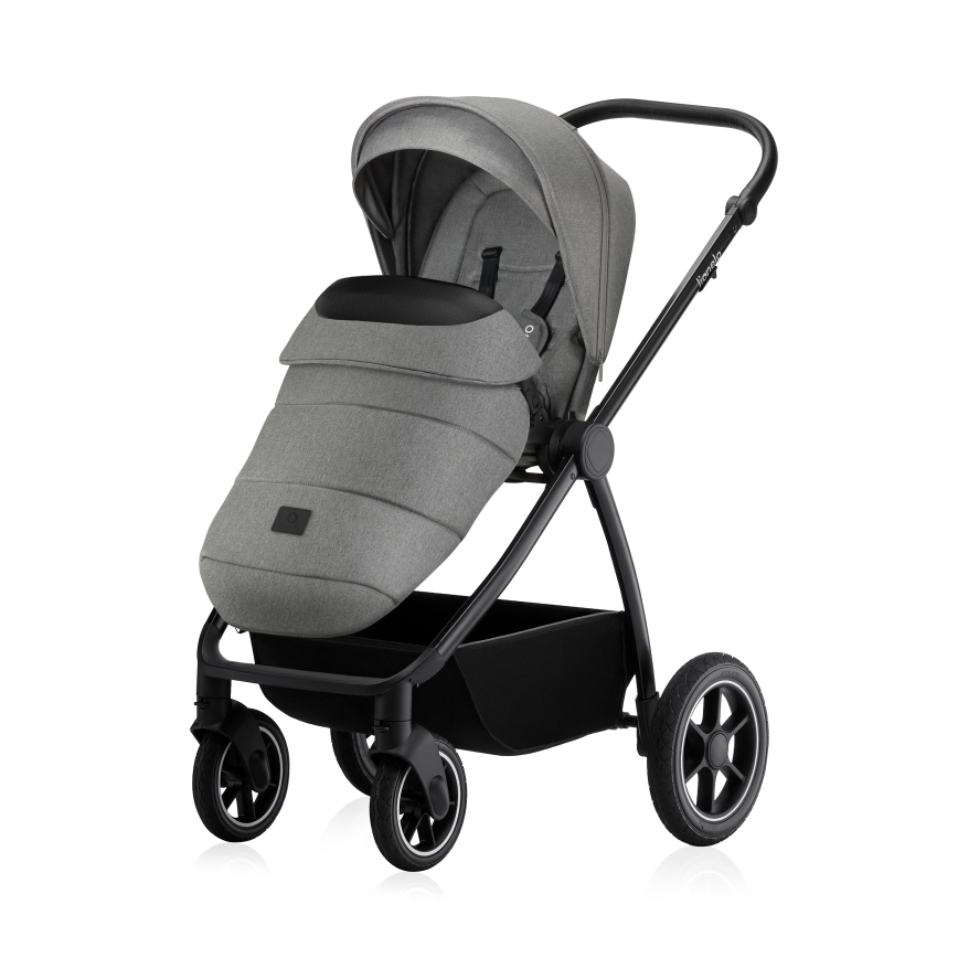 Lionelo - 2-in-1 combi-kinderwagen MERIL Grey Stone