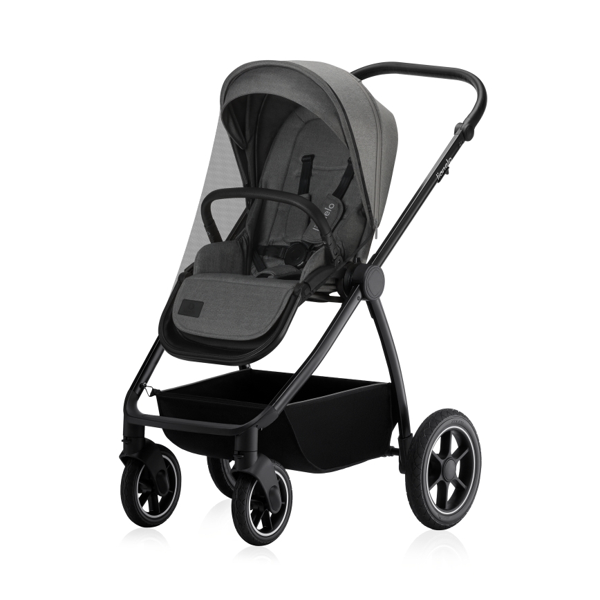 Lionelo - 2-in-1 combi-kinderwagen MERIL Grey Stone