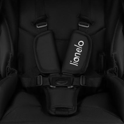 Lionelo - 2-in-1 combinatiekinderwagen MERIL Black Onyx
