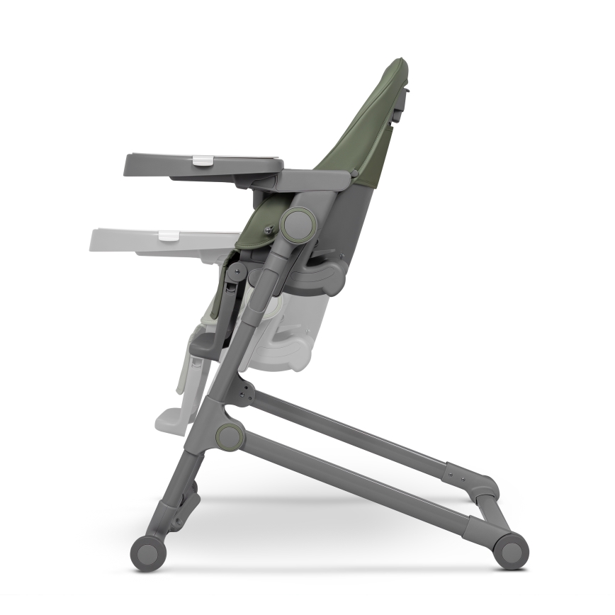 Lionelo - 2-in-1 kinder-eetstoel CORA PLUS Olijfgroen