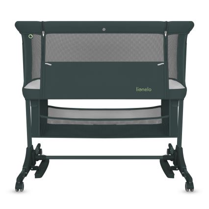 Lionelo - 3-in-1 babybed JODIE Groen Graphiet