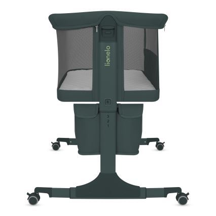 Lionelo - 3-in-1 babybed JODIE Groen Graphiet