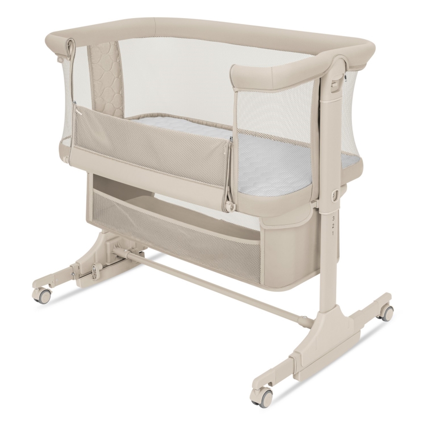 Lionelo - 3-in-1 babybedje JODIE Beige Cream