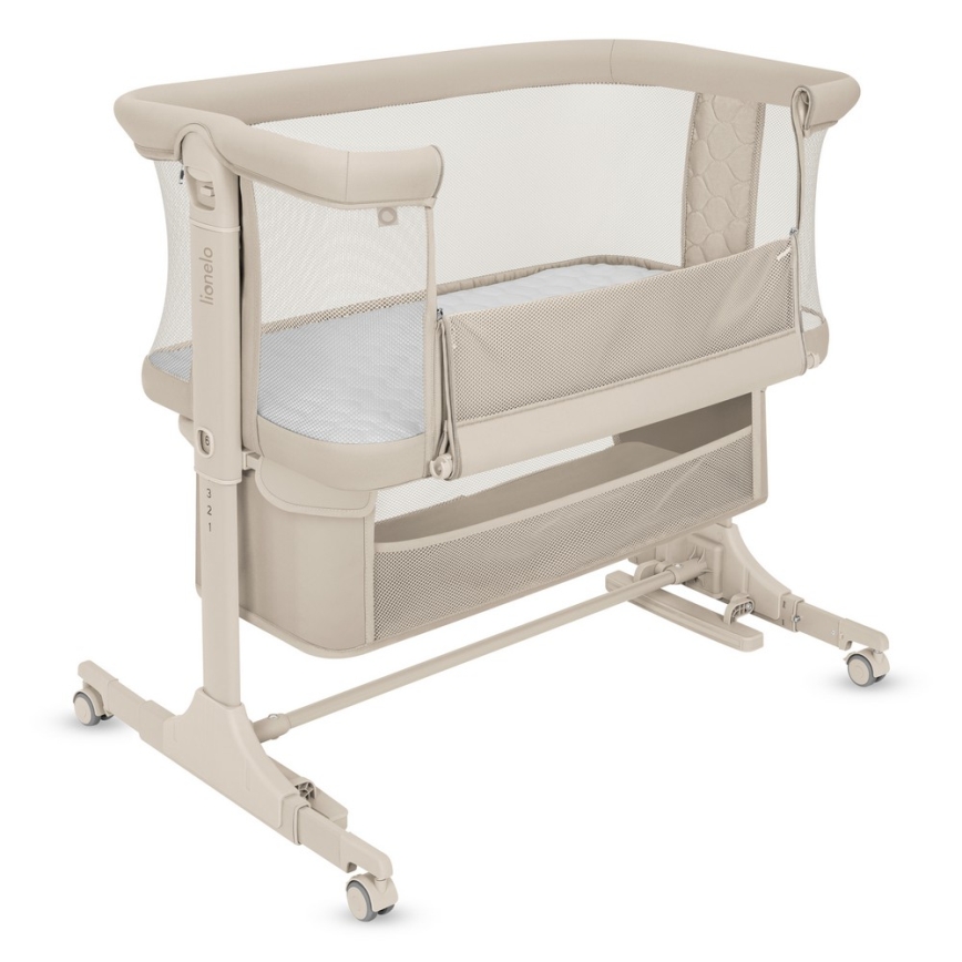 Lionelo - 3-in-1 babybedje JODIE Beige Cream