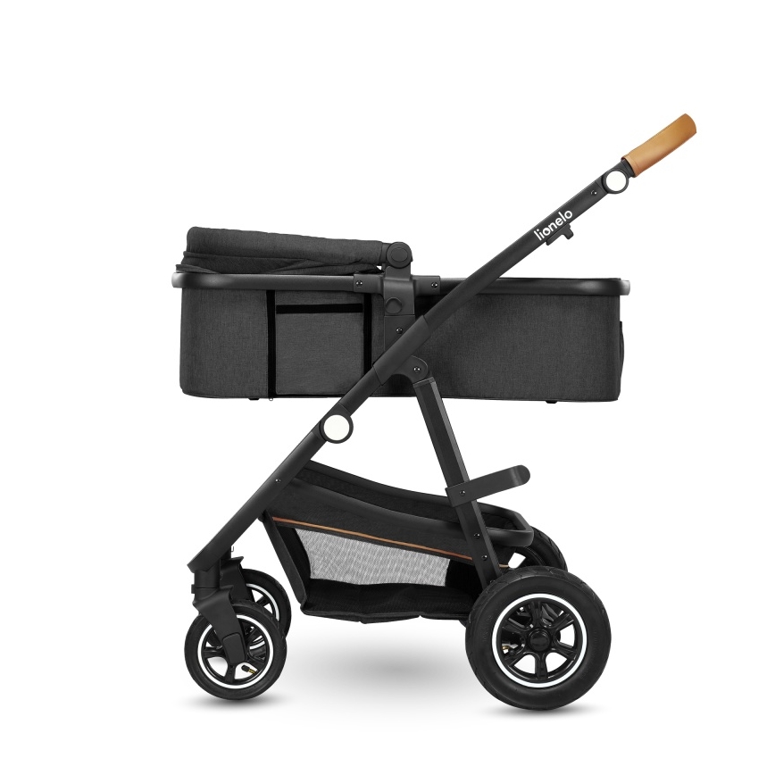 Lionelo - 3-in-1 combi-kinderwagen AMBER Grey Graphite