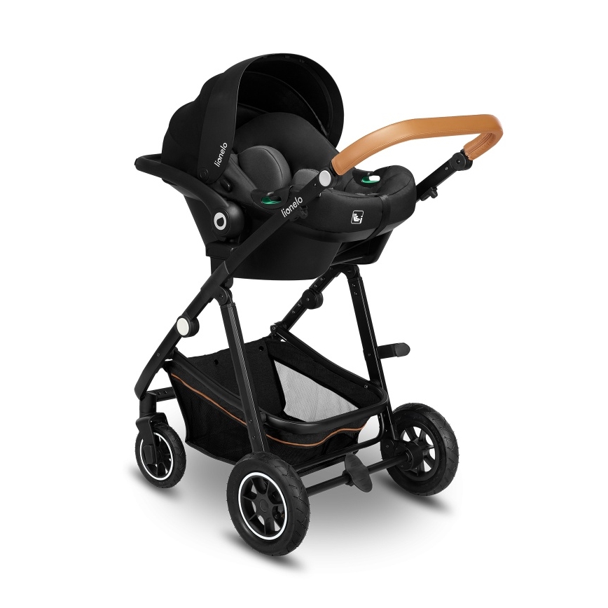 Lionelo - 3-in-1 combi-kinderwagen AMBER Grey Graphite