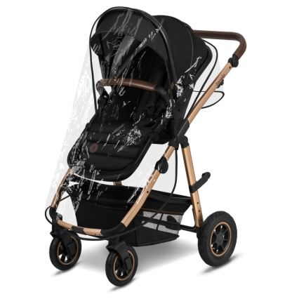 Lionelo - 3-in-1 combi-kinderwagen AMBER Zwart Onyx