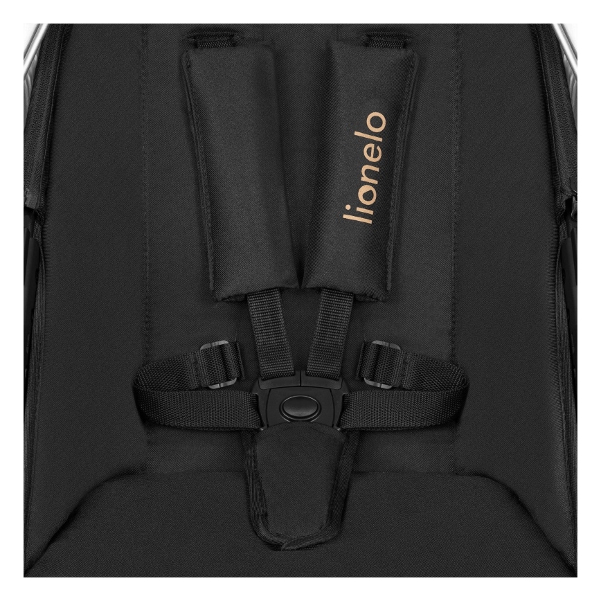 Lionelo - 3-in-1 combi-kinderwagen AMBER Zwart Onyx