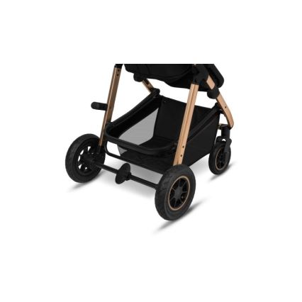 Lionelo - 3-in-1 combi-kinderwagen AMBER Zwart Onyx