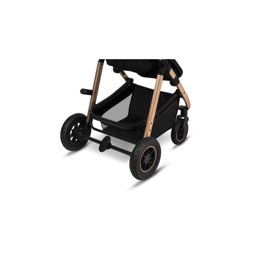 Lionelo - 3-in-1 combi-kinderwagen AMBER Zwart Onyx