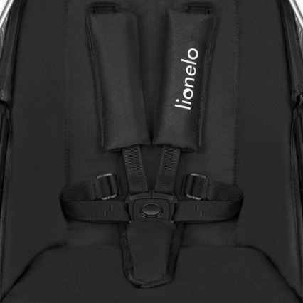 Lionelo - 3-in-1 combi-kinderwagen AMBER Zwart/Zilver