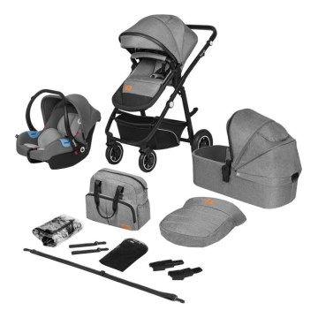 Lionelo - 3-in-1 combi-kinderwagen BIANKA Grey Stone