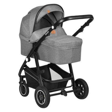 Lionelo - 3-in-1 combi-kinderwagen BIANKA Grey Stone