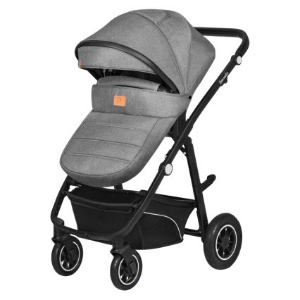 Lionelo - 3-in-1 combi-kinderwagen BIANKA Grey Stone
