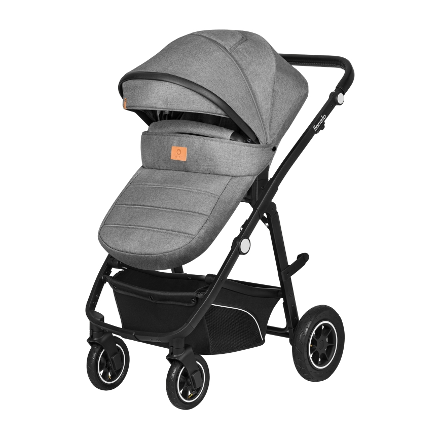 Lionelo - 3-in-1 combi-kinderwagen BIANKA Grey Stone