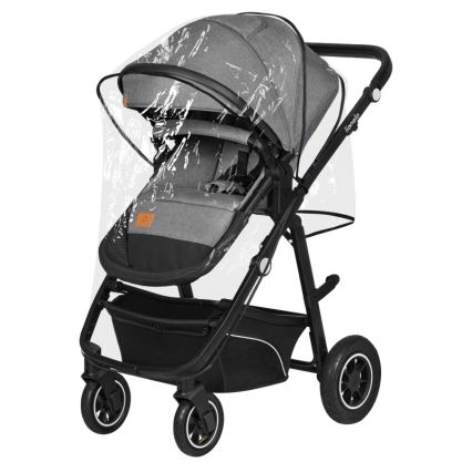 Lionelo - 3-in-1 combi-kinderwagen BIANKA Grey Stone