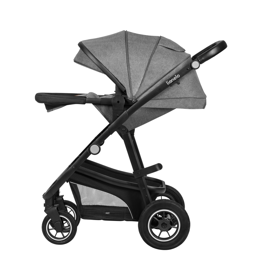 Lionelo - 3-in-1 combi-kinderwagen BIANKA Grey Stone