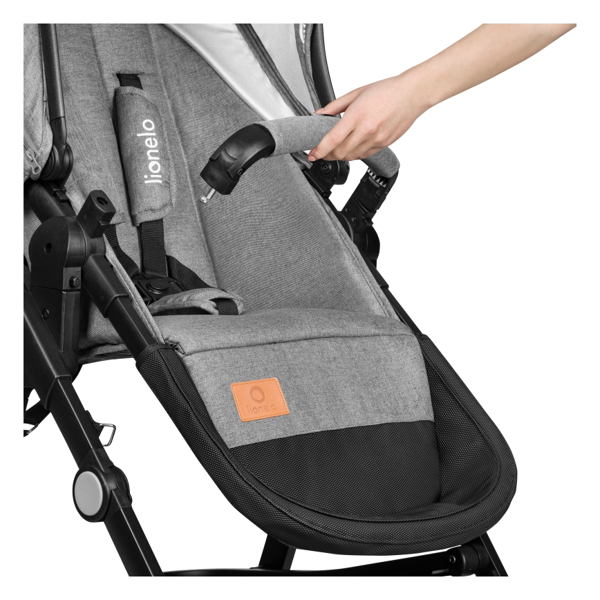 Lionelo - 3-in-1 combi-kinderwagen BIANKA Grey Stone