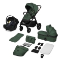 Lionelo - 3-in-1 combi-kinderwagen LAYLA Green Forest