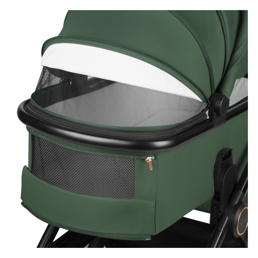 Lionelo - 3-in-1 combi-kinderwagen LAYLA Green Forest