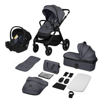 Lionelo - 3-in-1 combi-kinderwagen LAYLA Grey Stone