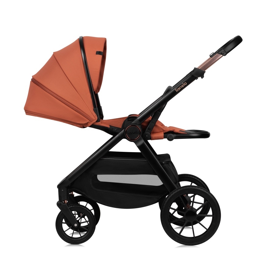 Lionelo - 3-in-1 combi-kinderwagen LAYLA Roestbruin