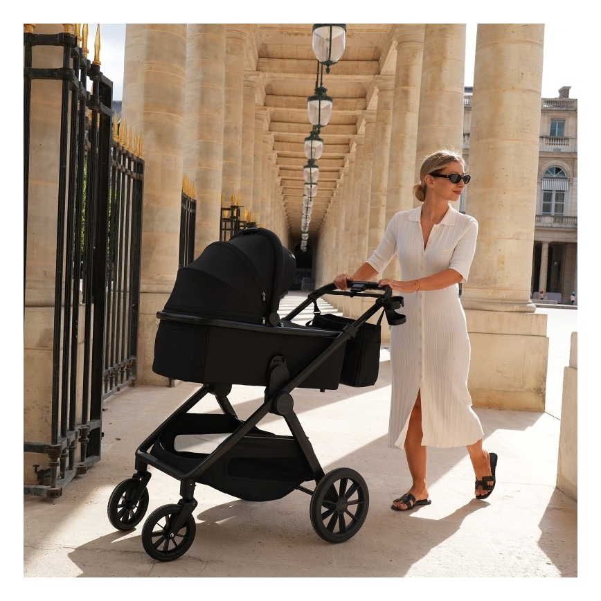 Lionelo - 3-in-1 combi-kinderwagen LAYLA Zwart Onyx