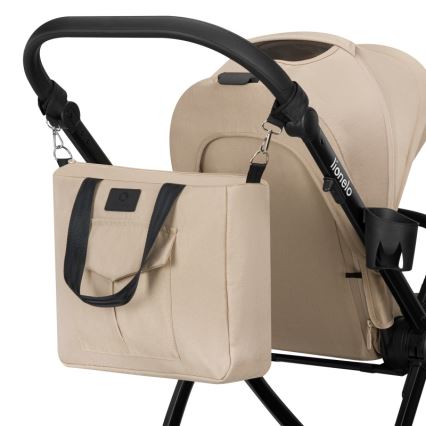 Lionelo - 3-in-1 combi-kinderwagen MERIL, beige zand